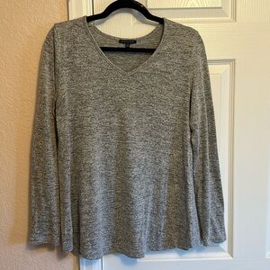 5 for $40. Bundle & Save! Grey Sweater, Button Down Back Detail Knit Top, Size M